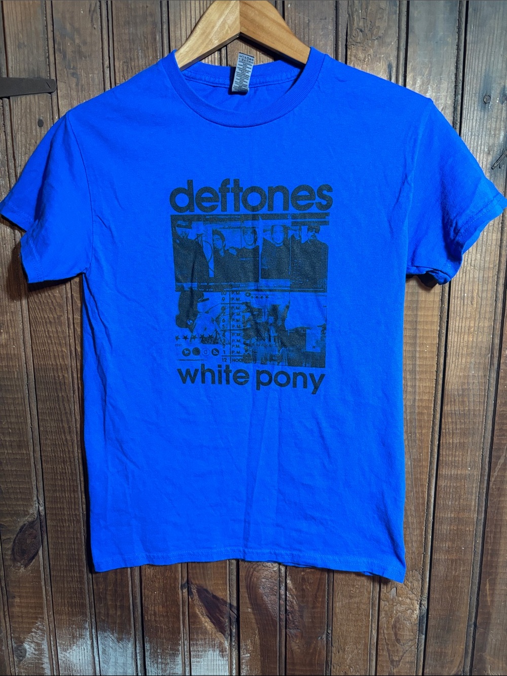 Deftones White Pony Graphic T-Shirt - Blue